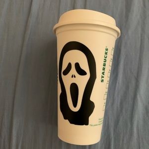 Scream Starbucks cup